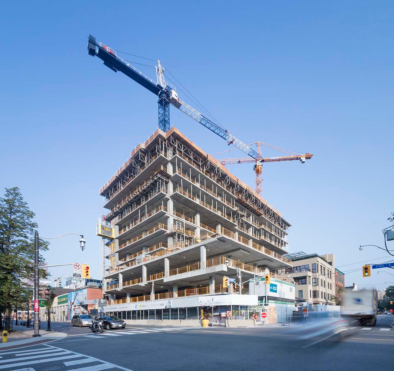 Image of The Globe and Mail Centre Continues to Rise
