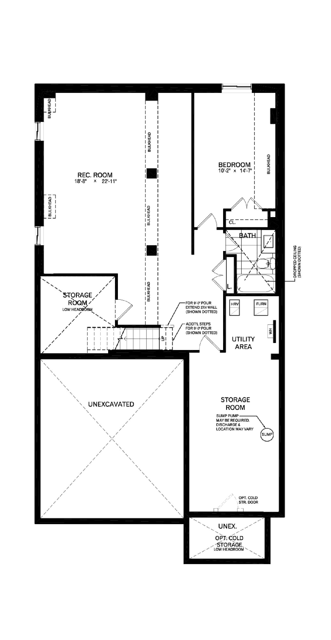 Basement Architectural blackline