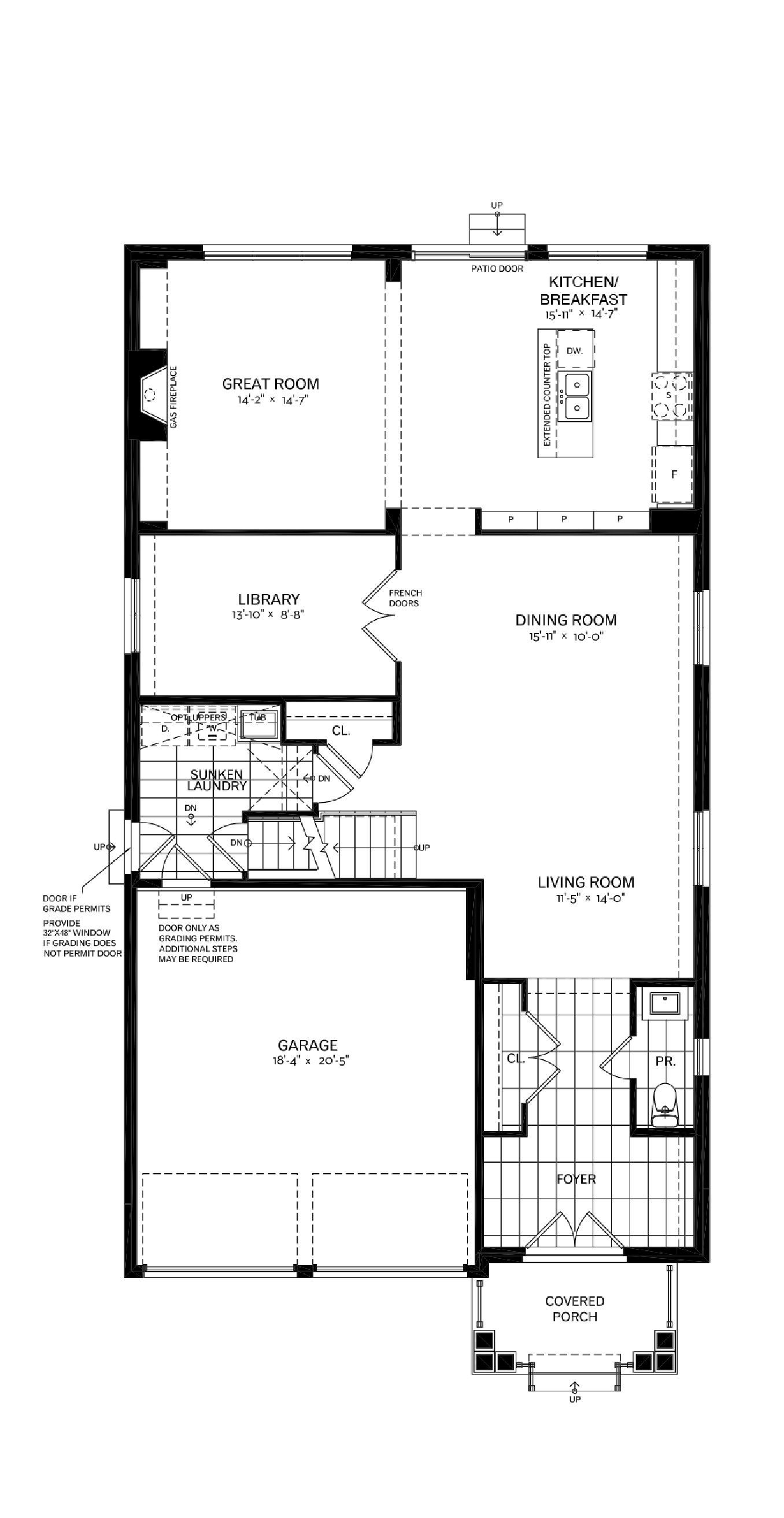 First Floor Architectural blackline