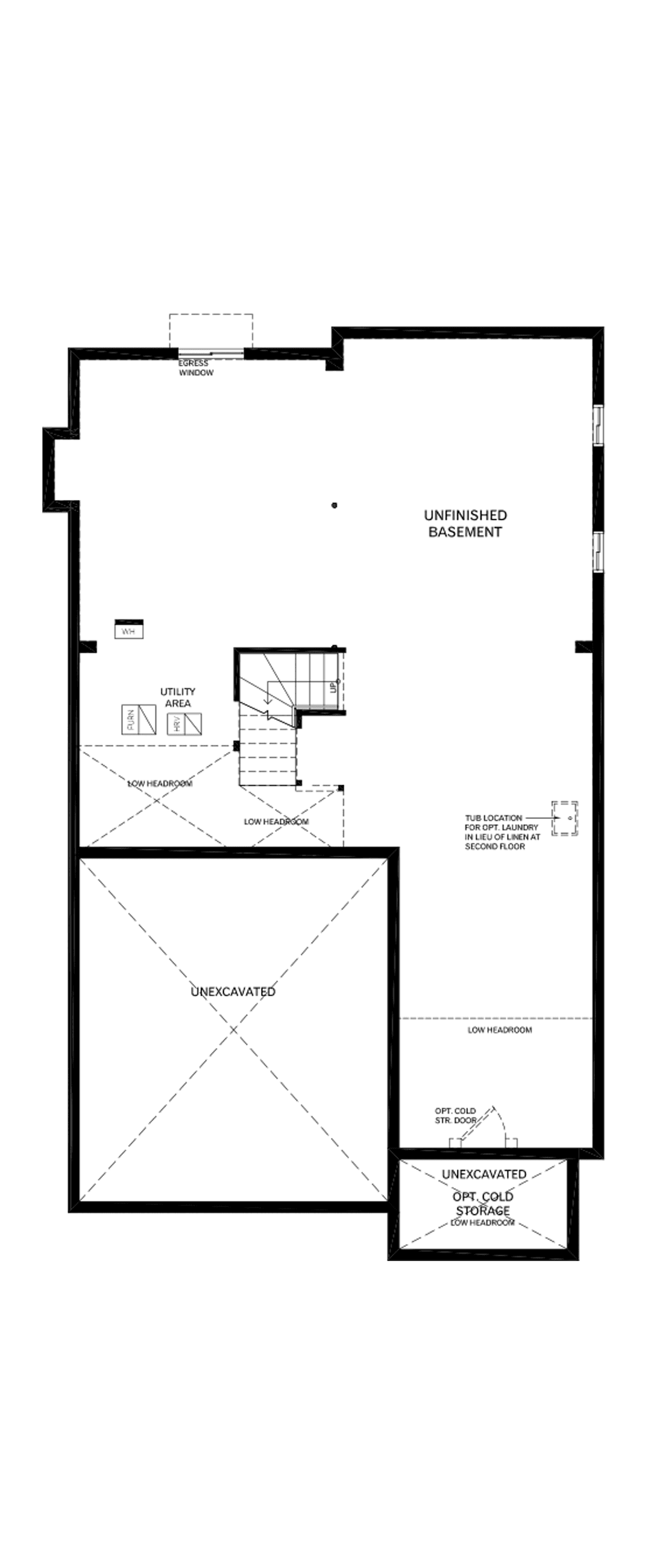 Basement Architectural blackline