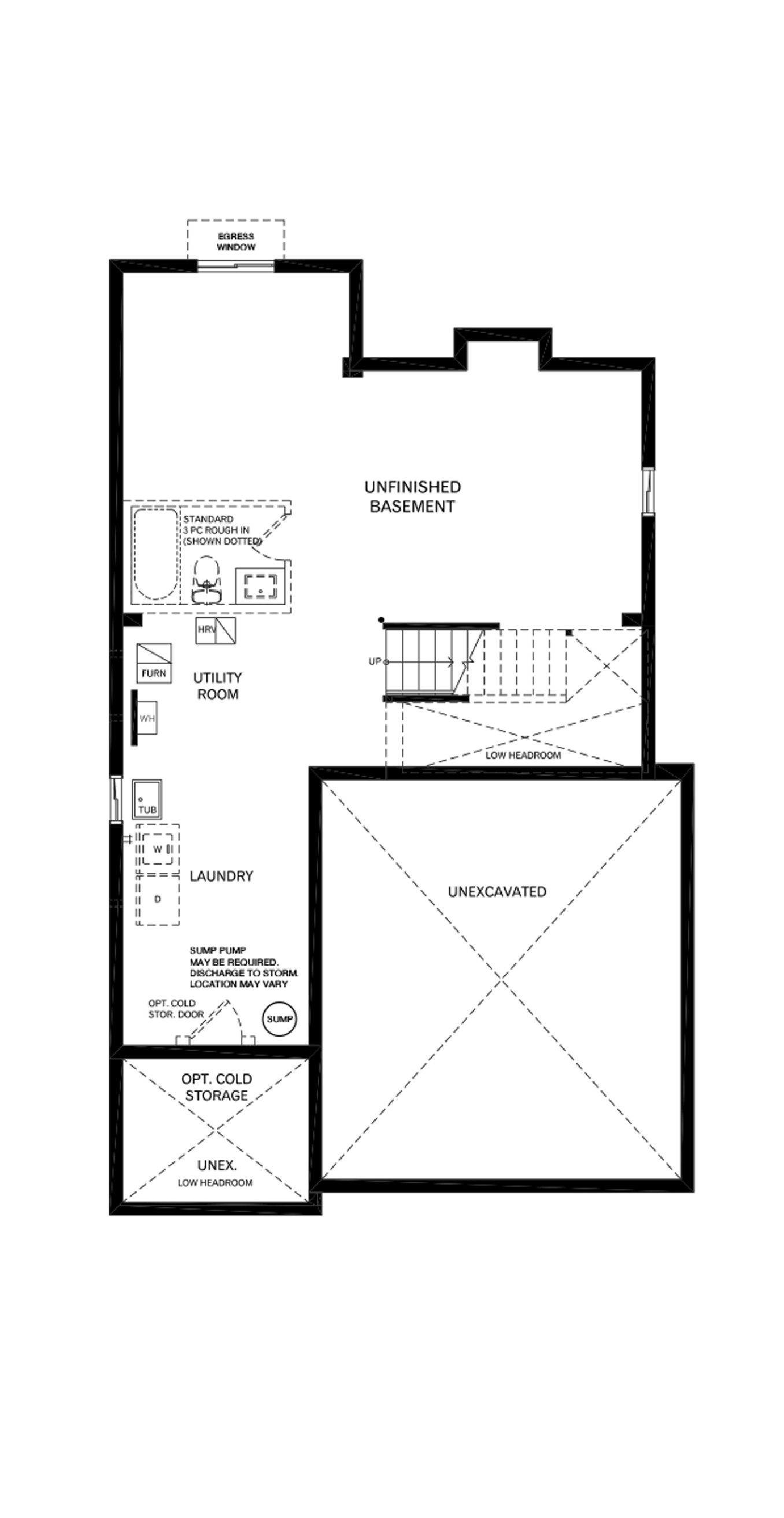 Basement Architectural blackline