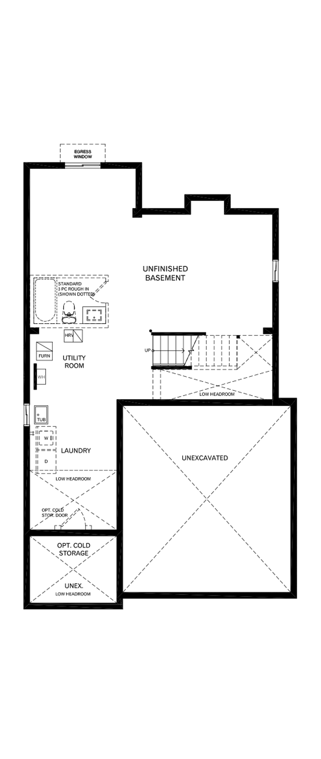 Basement Architectural blackline