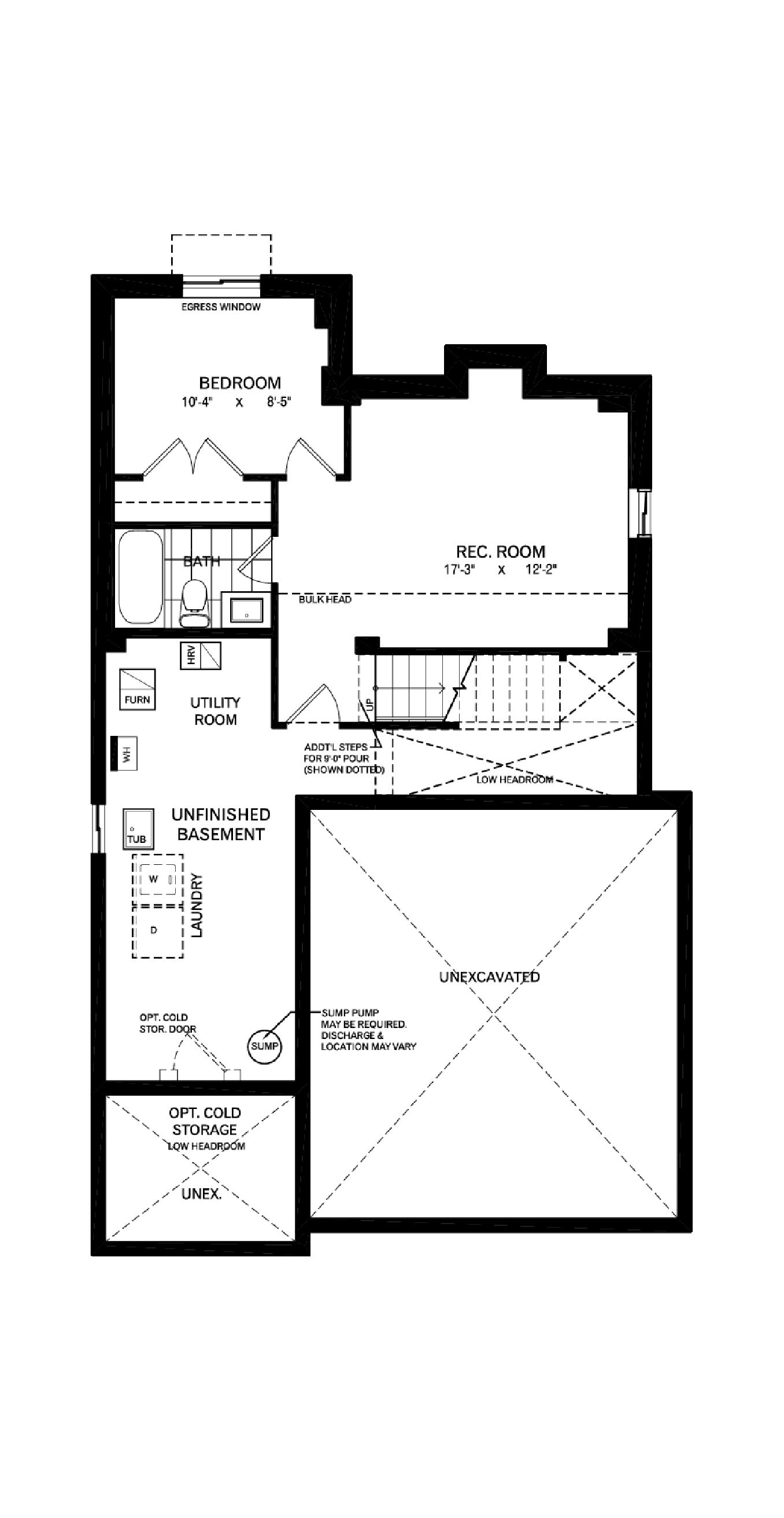 Basement Architectural blackline