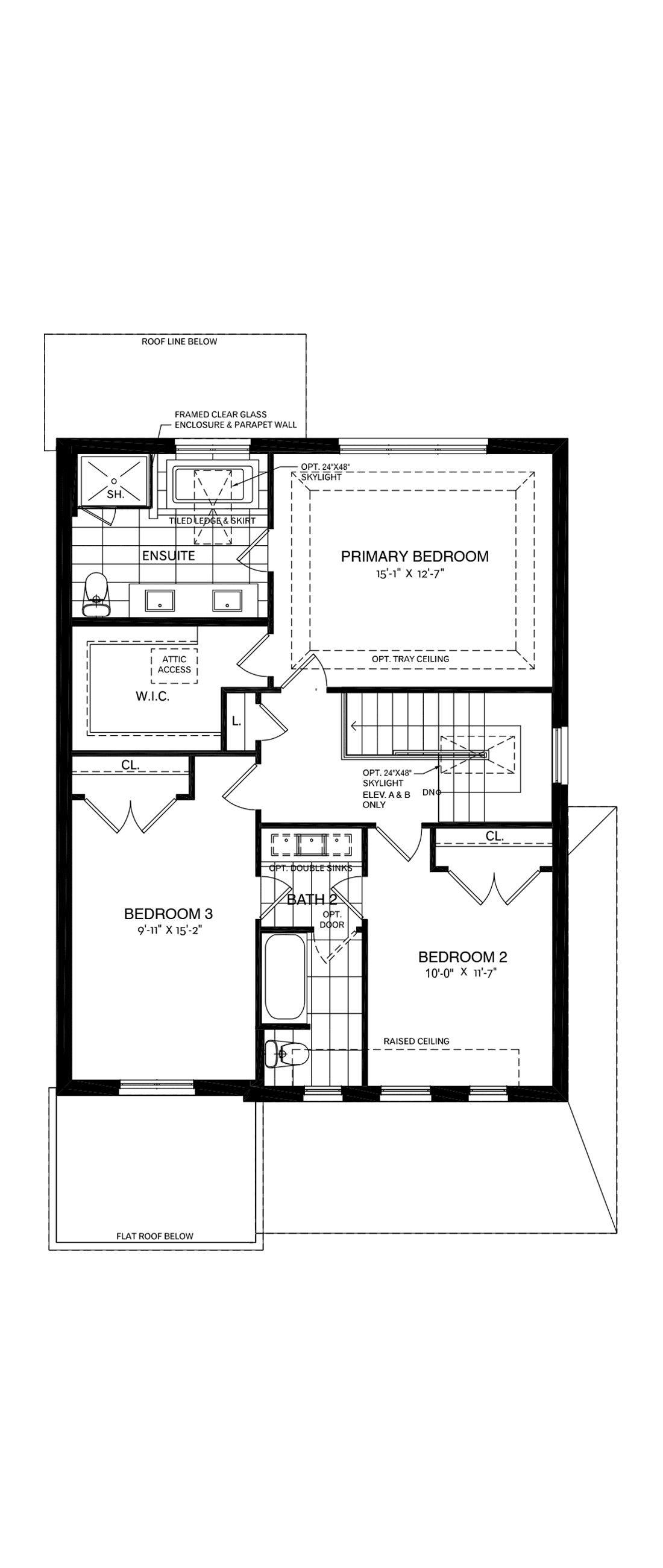 Second Floor Architectural blackline