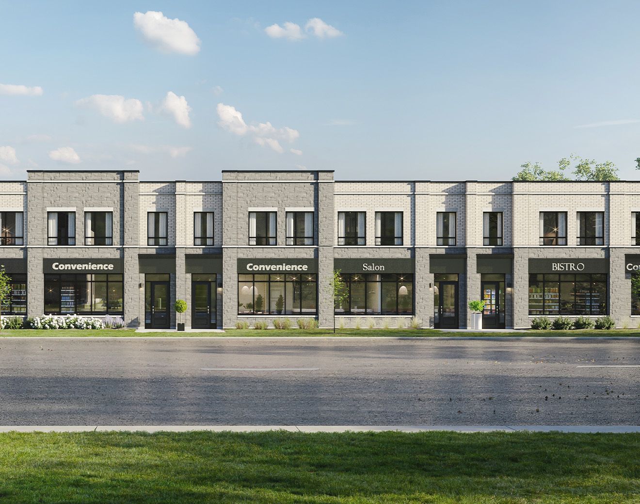  Featured elevation rendering of the The Brook floorplan