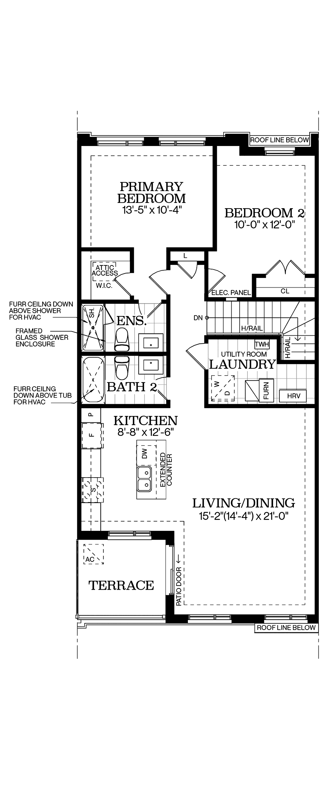 Main Floor Architectural blackline