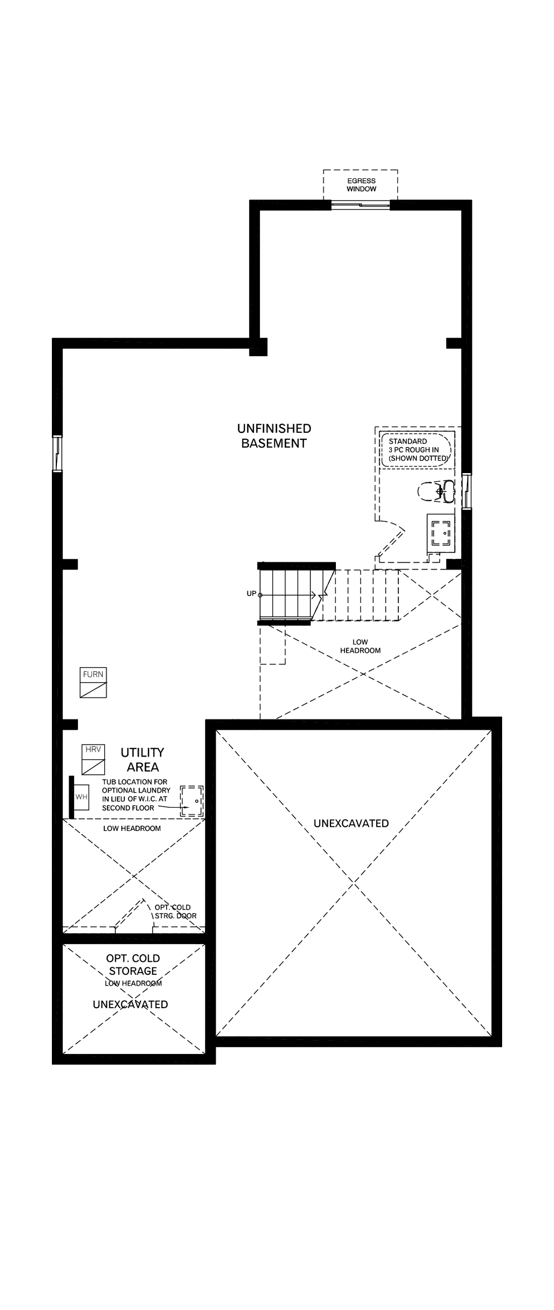 Basement Architectural blackline