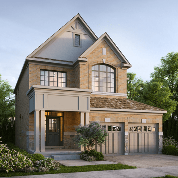Rendering of the The Clover floorplan