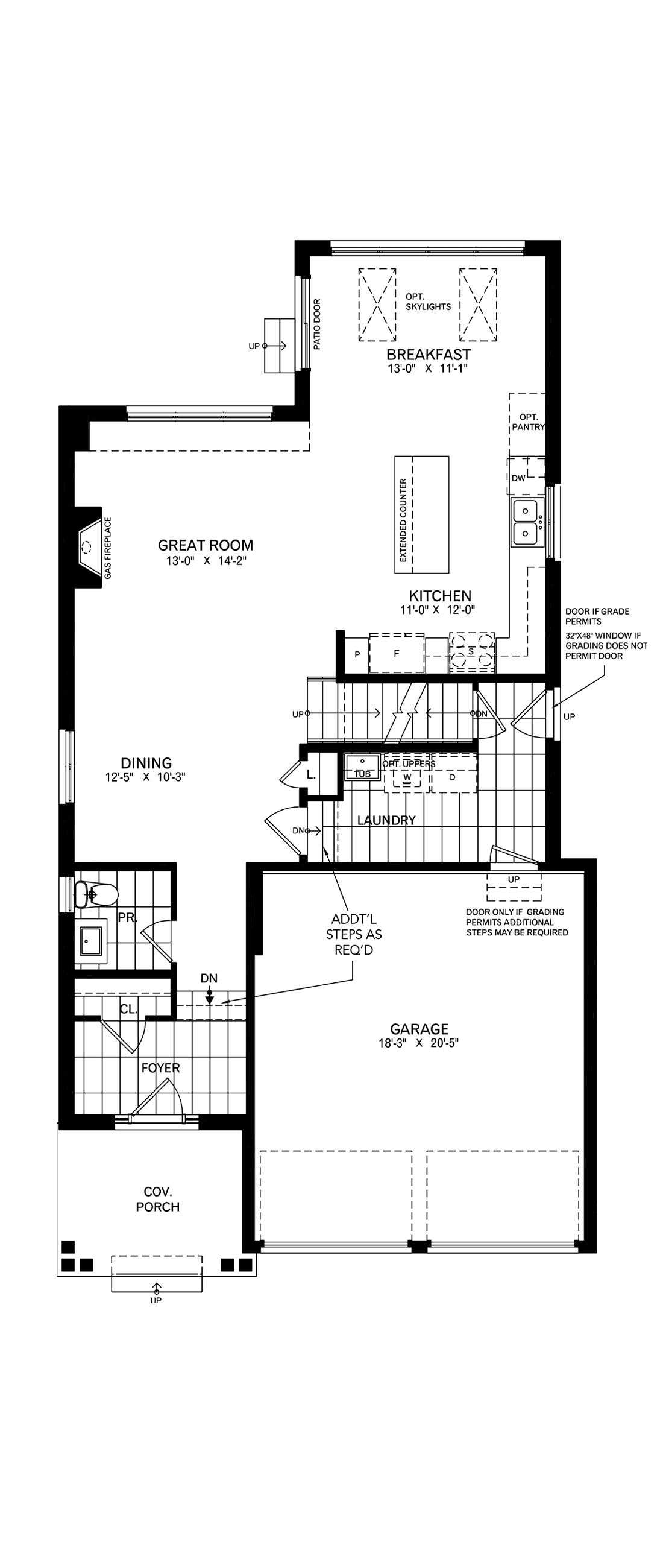 Ground Floor Architectural blackline