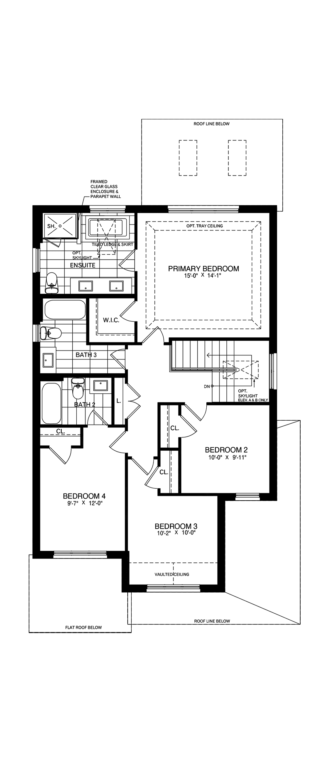 Second Floor Architectural blackline