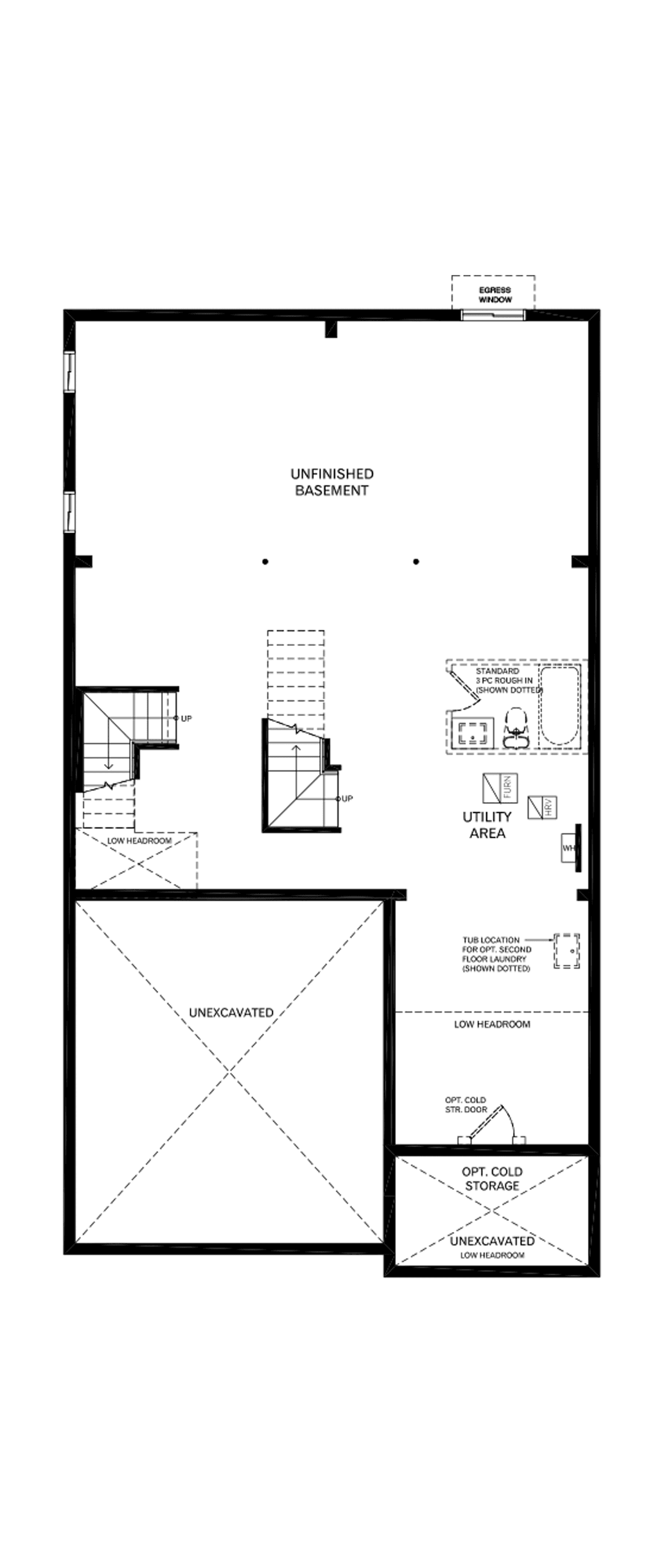 Basement Architectural blackline