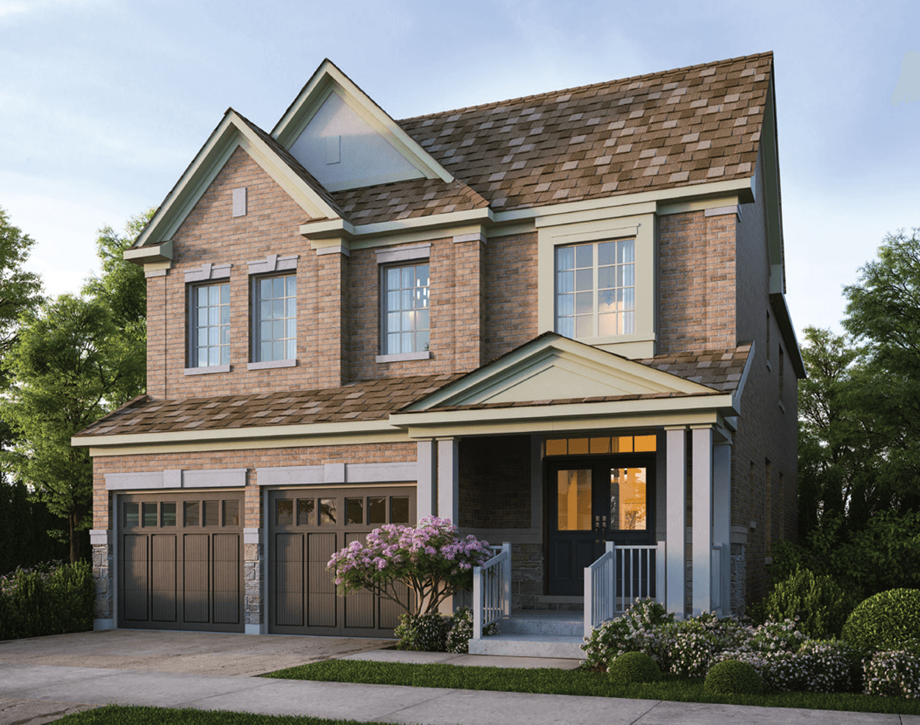  Featured elevation rendering of the Cobalt  floorplan