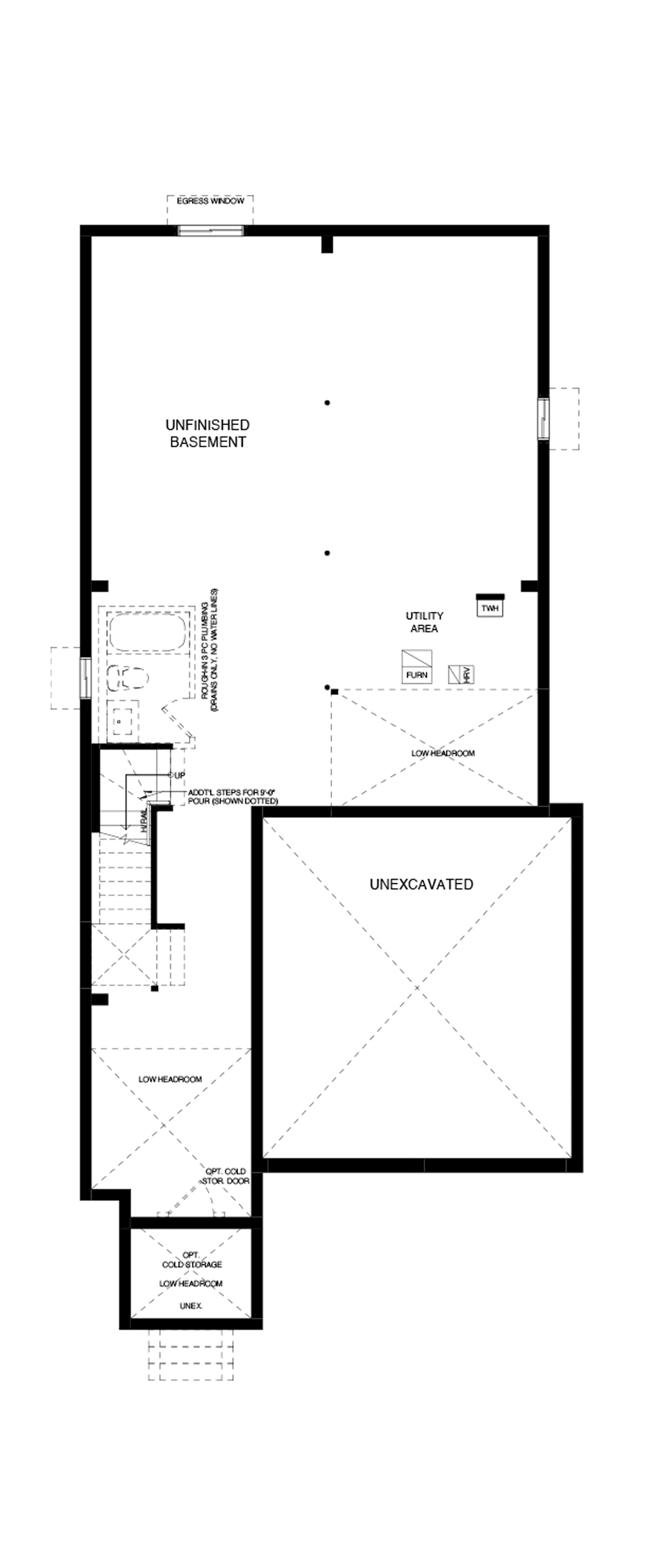 Basement Architectural blackline
