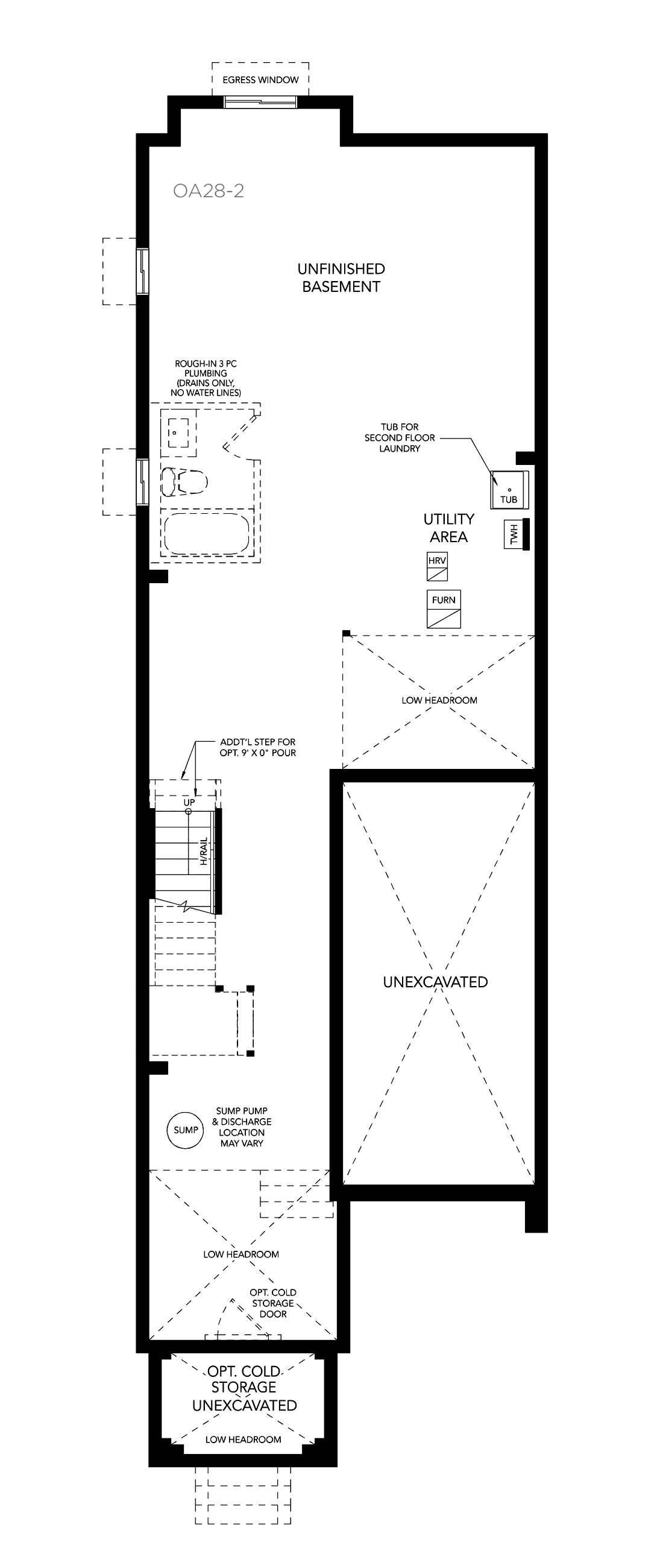 Basement Architectural blackline