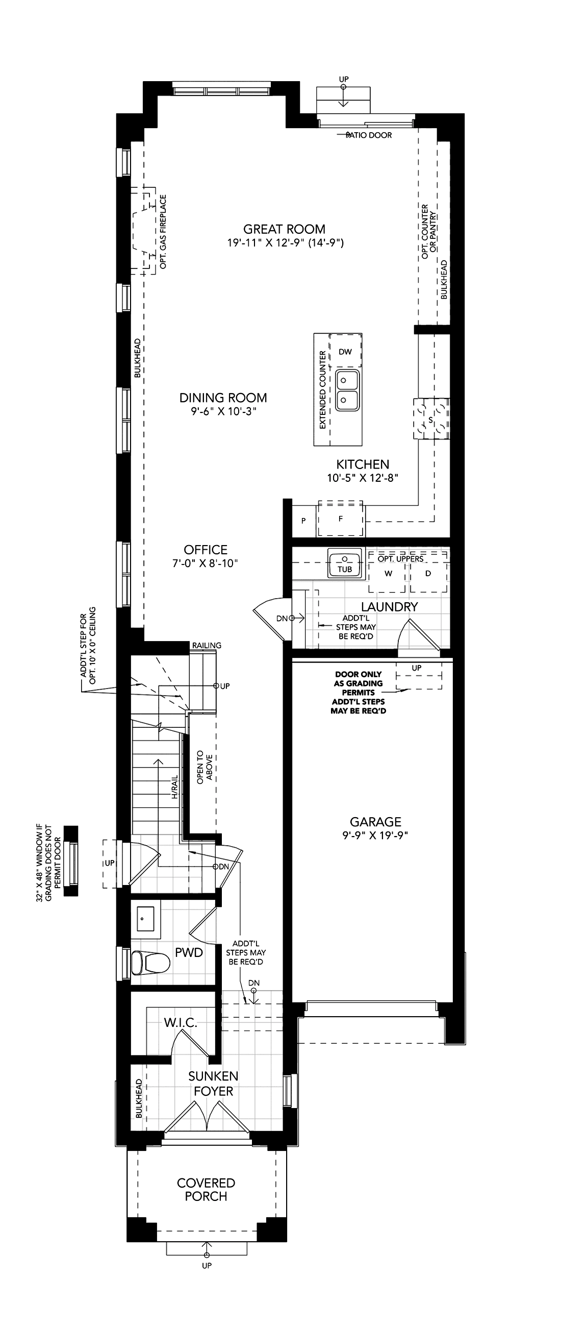 Ground Floor Architectural blackline