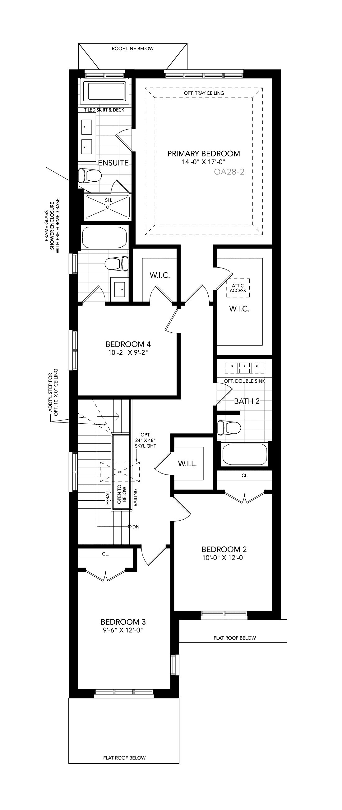Second Floor Architectural blackline