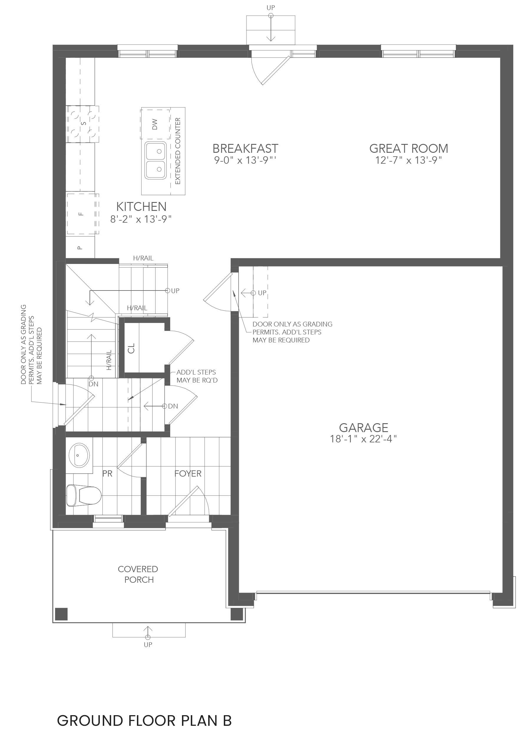 Ground Floor Architectural blackline