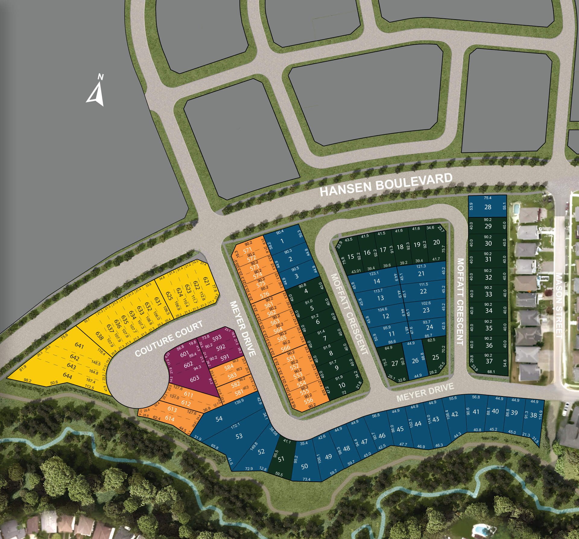 Five Creeks Site Plan