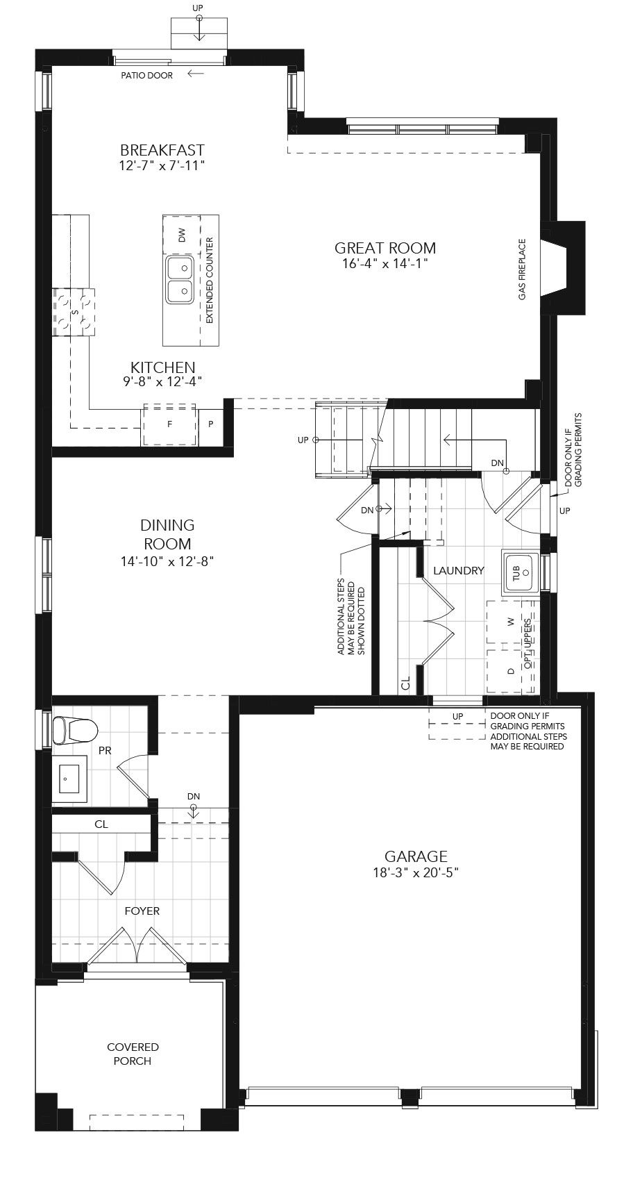 Ground Floor Architectural blackline