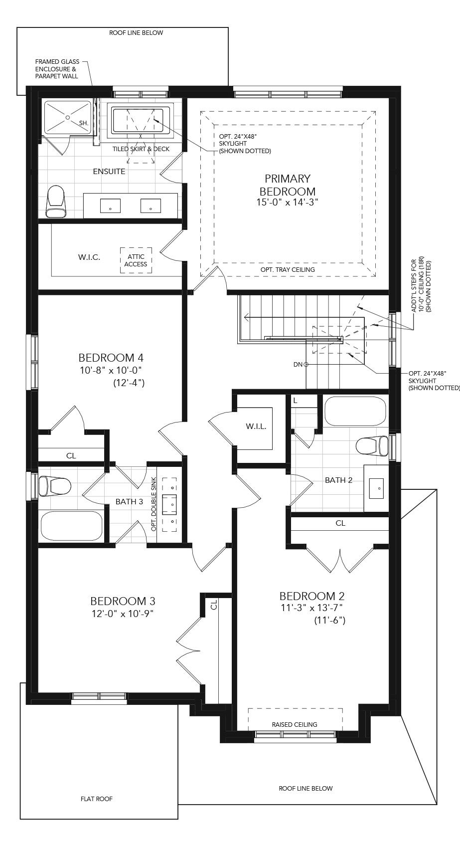 Second Floor Architectural blackline