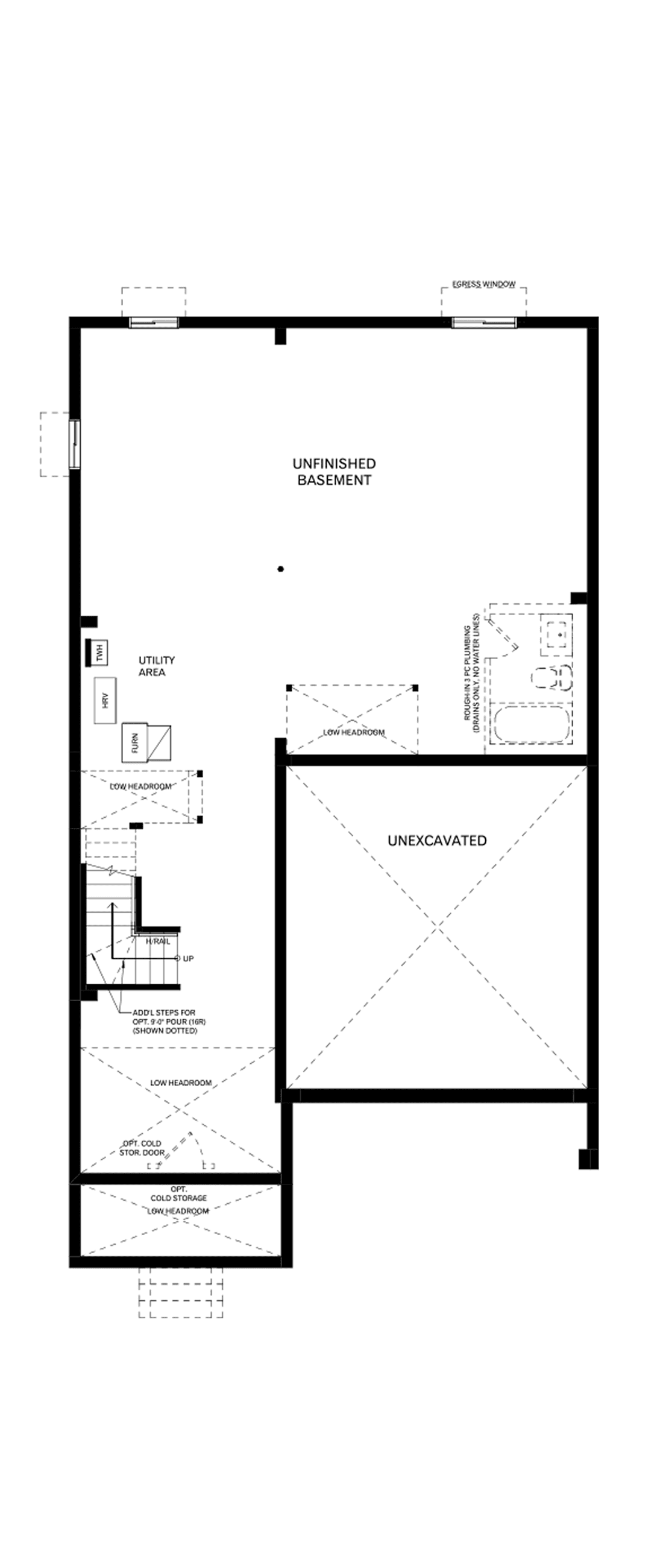 Basement Architectural blackline