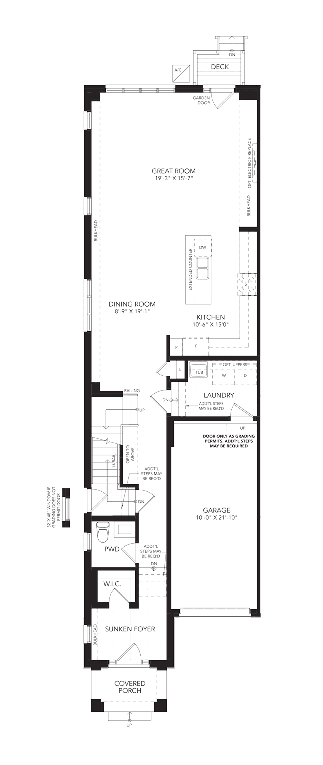 Ground Floor Architectural blackline