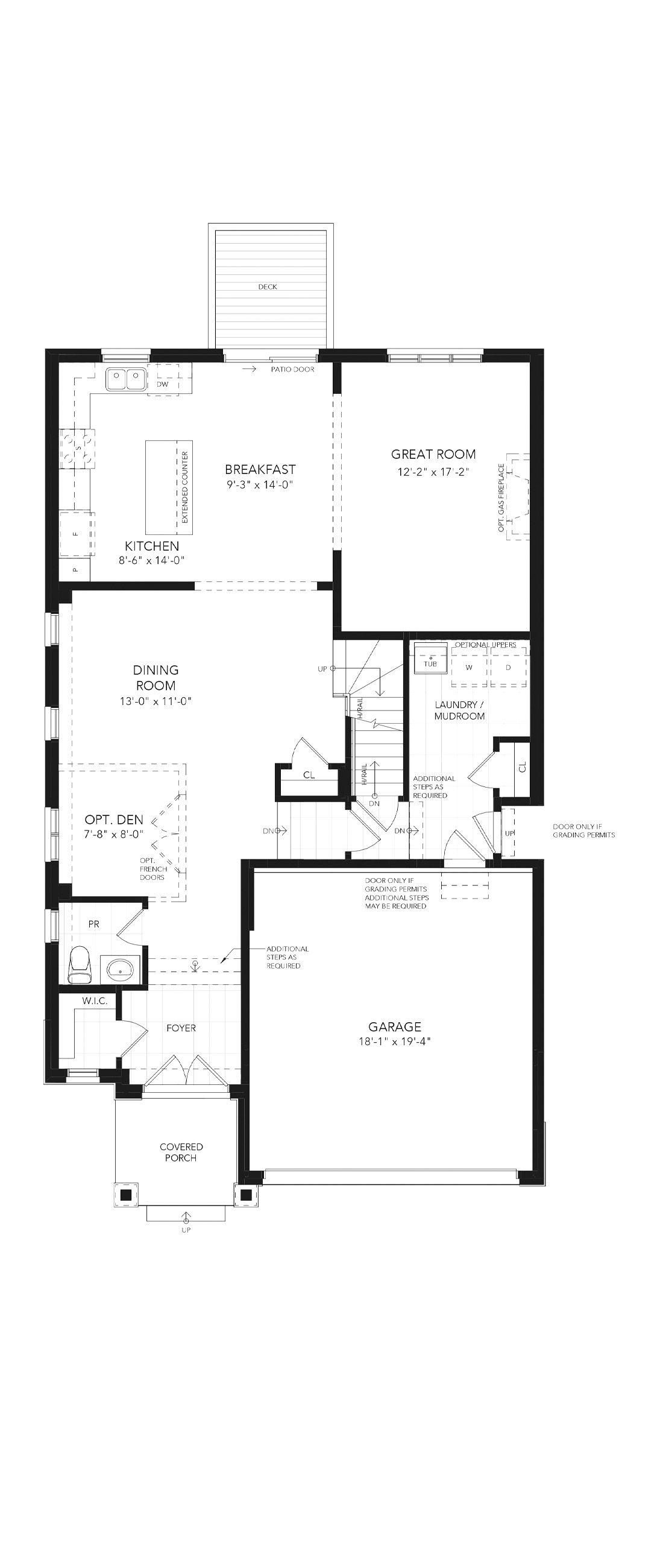 Ground Floor Architectural blackline
