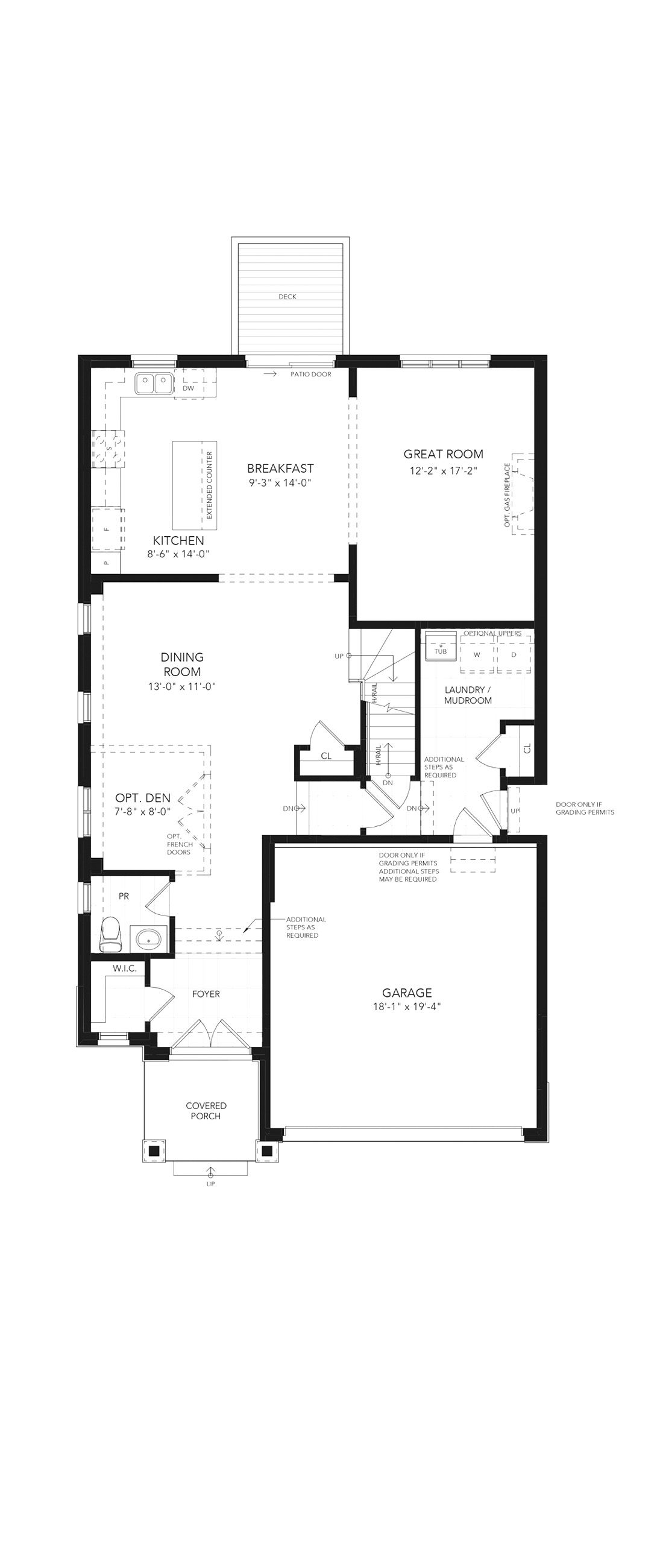 Ground Floor Architectural blackline