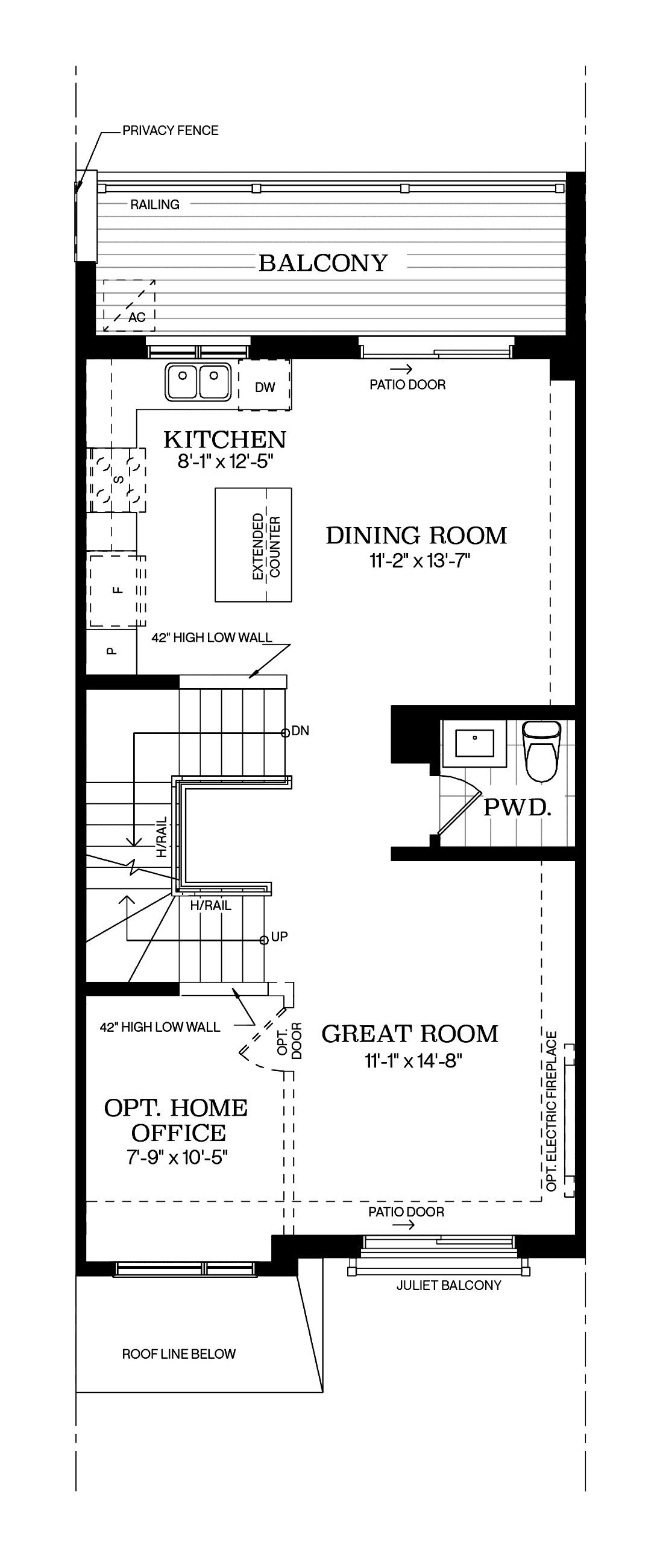 Main Floor Architectural blackline