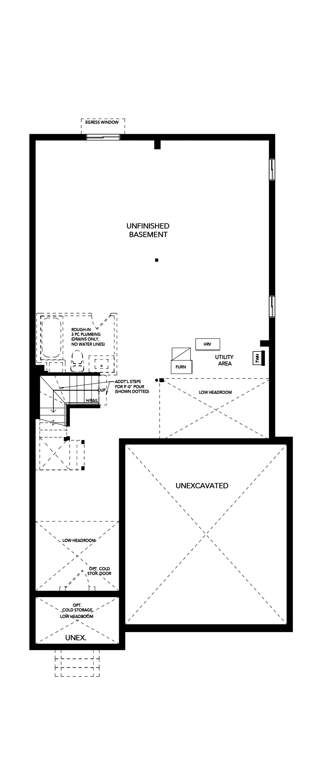 Basement Architectural blackline