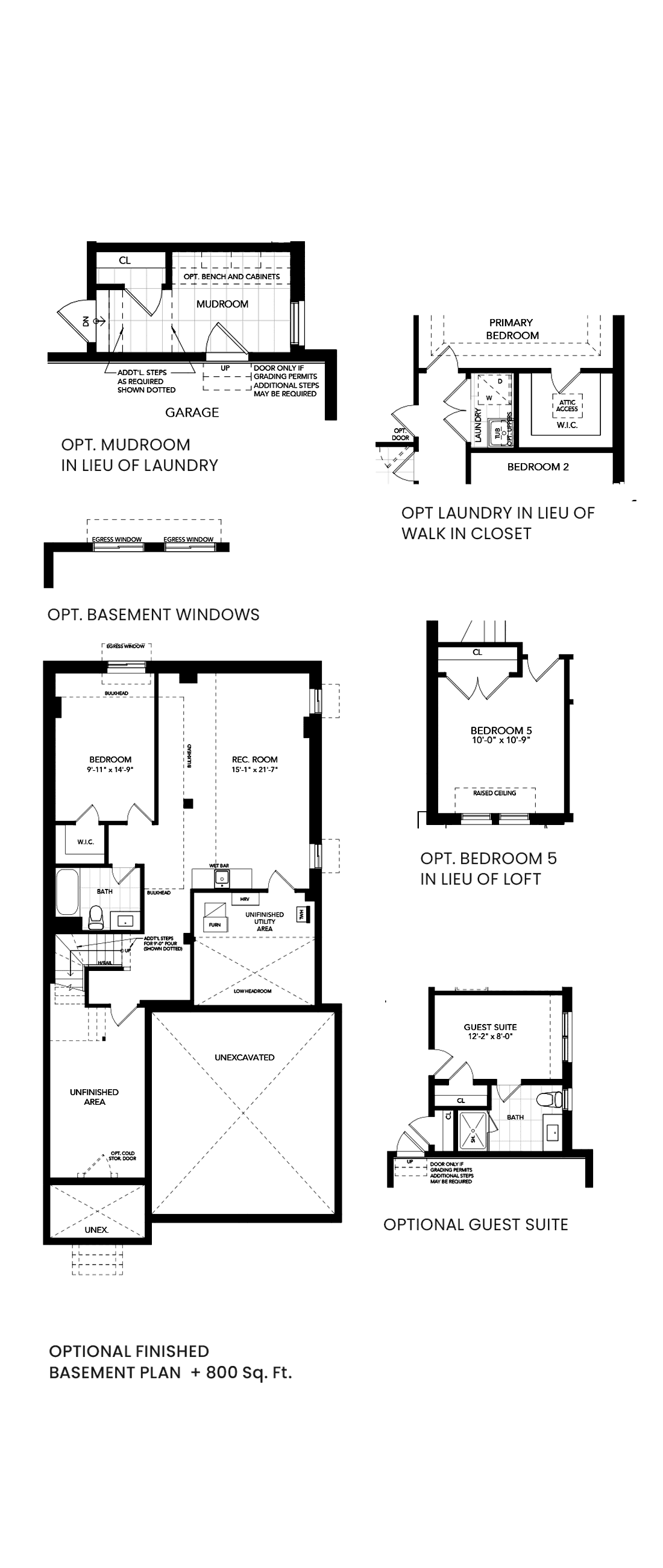 Full House Selection Architectural blackline