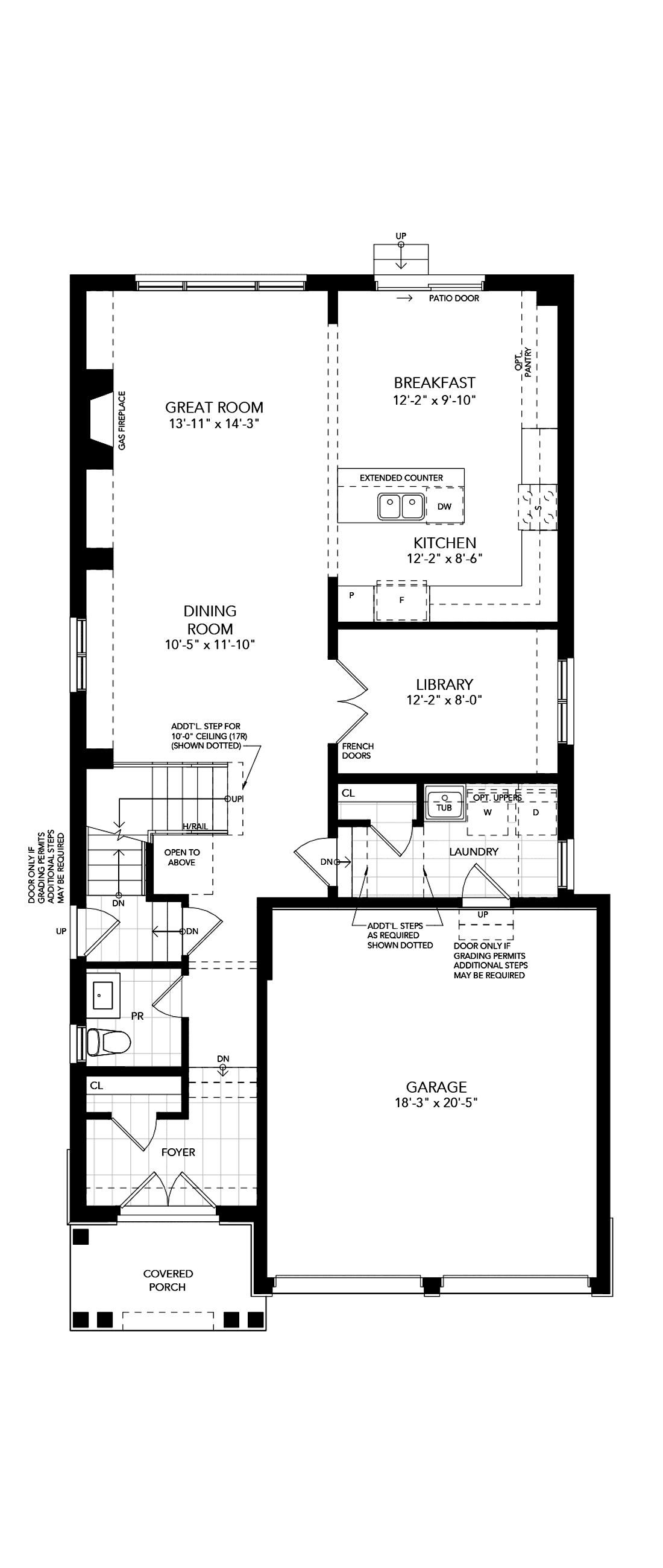 Ground Floor Architectural blackline