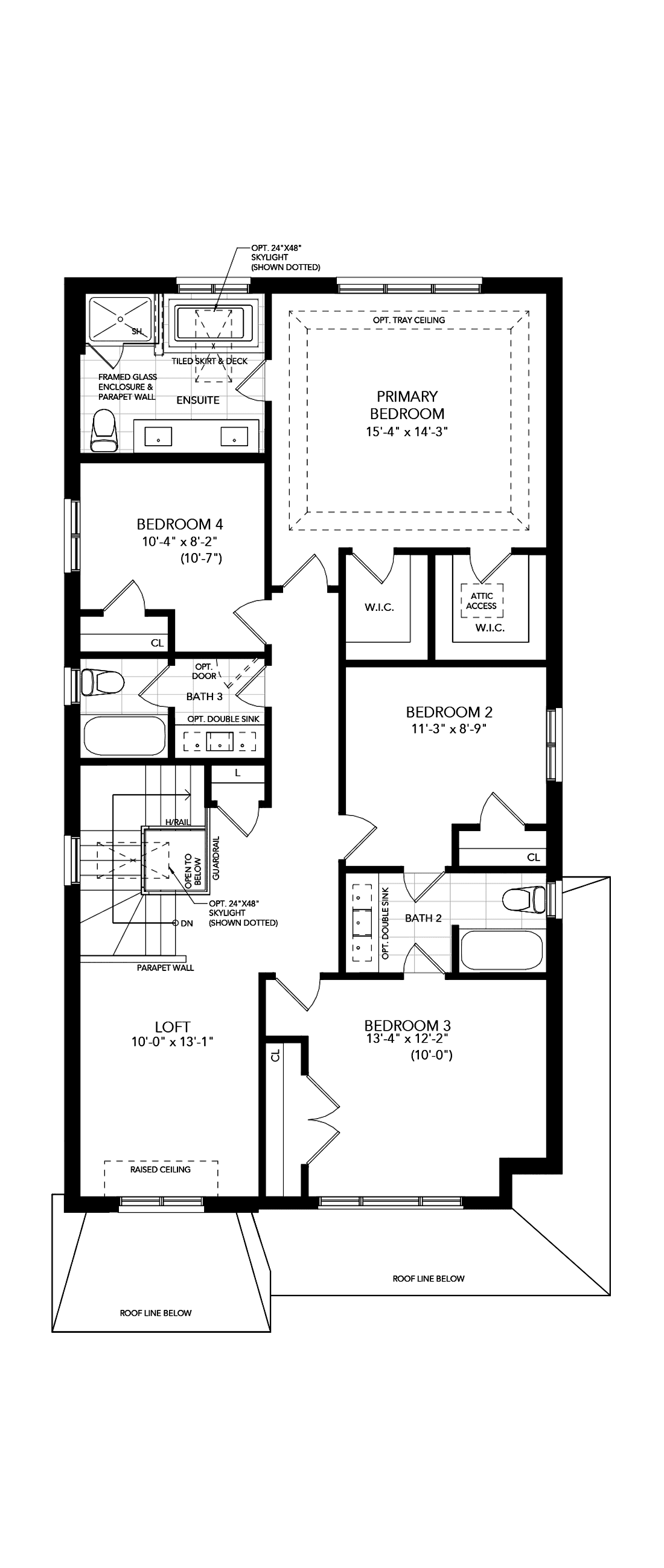 Second Floor Architectural blackline