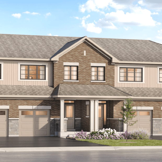 Rendering of the The Hawthorn floorplan