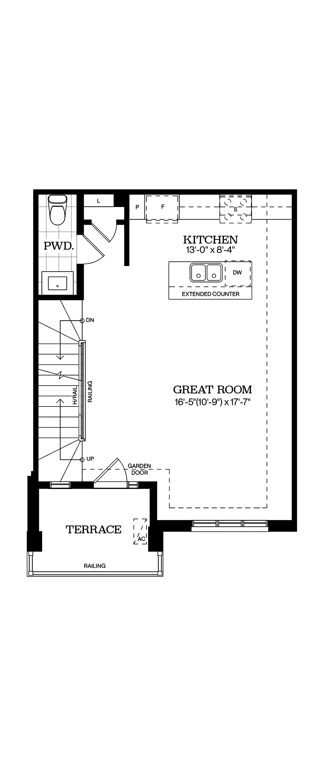 Main Floor Architectural blackline