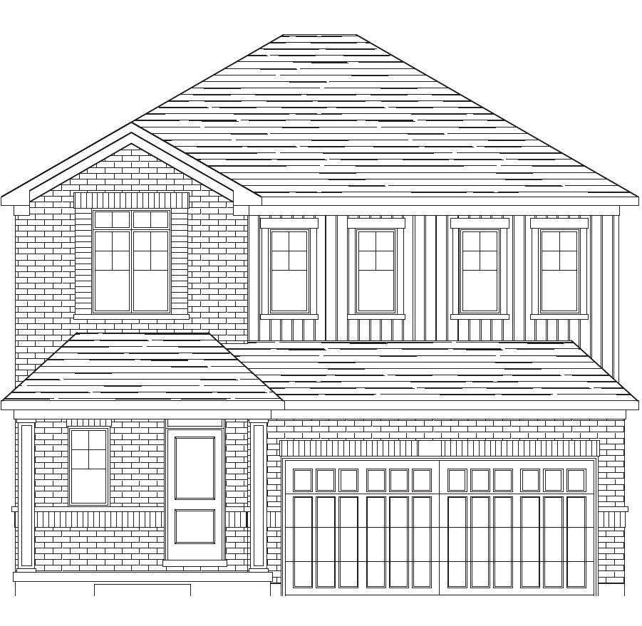 Rendering of the The Kawartha floorplan