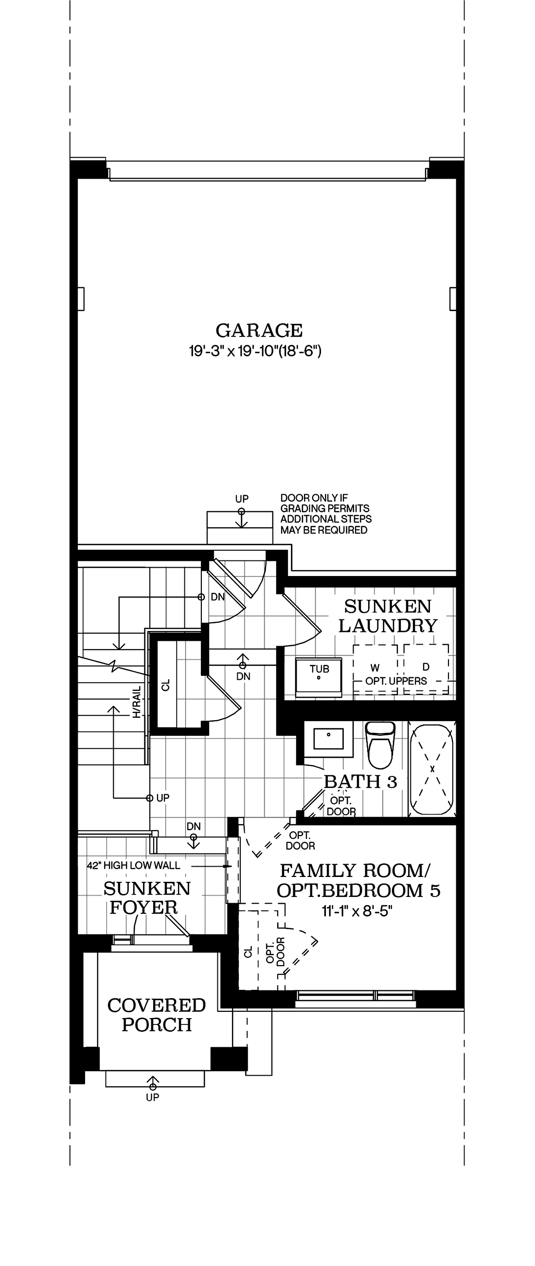 Ground Floor Architectural blackline