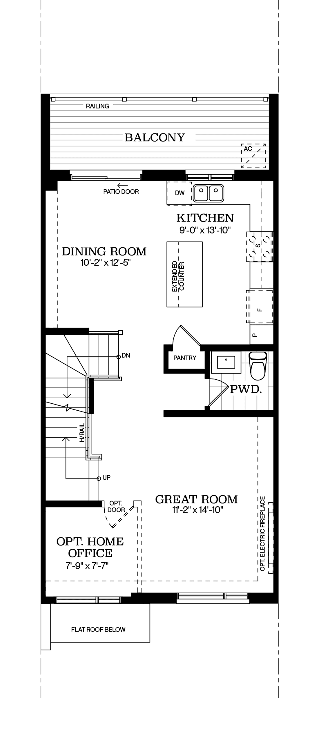 Main Floor Architectural blackline
