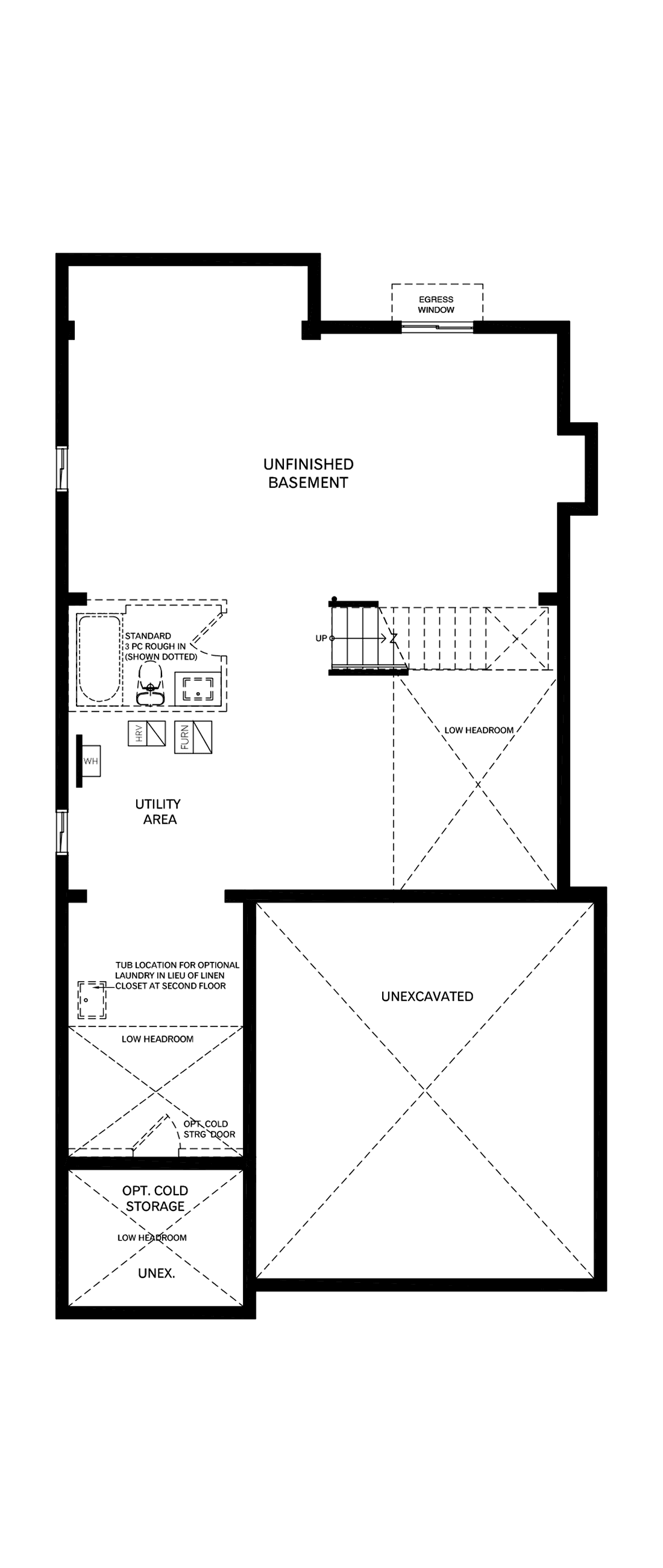 Basement Architectural blackline