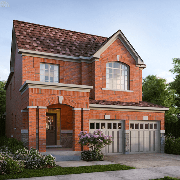 Rendering of the The Laurel floorplan