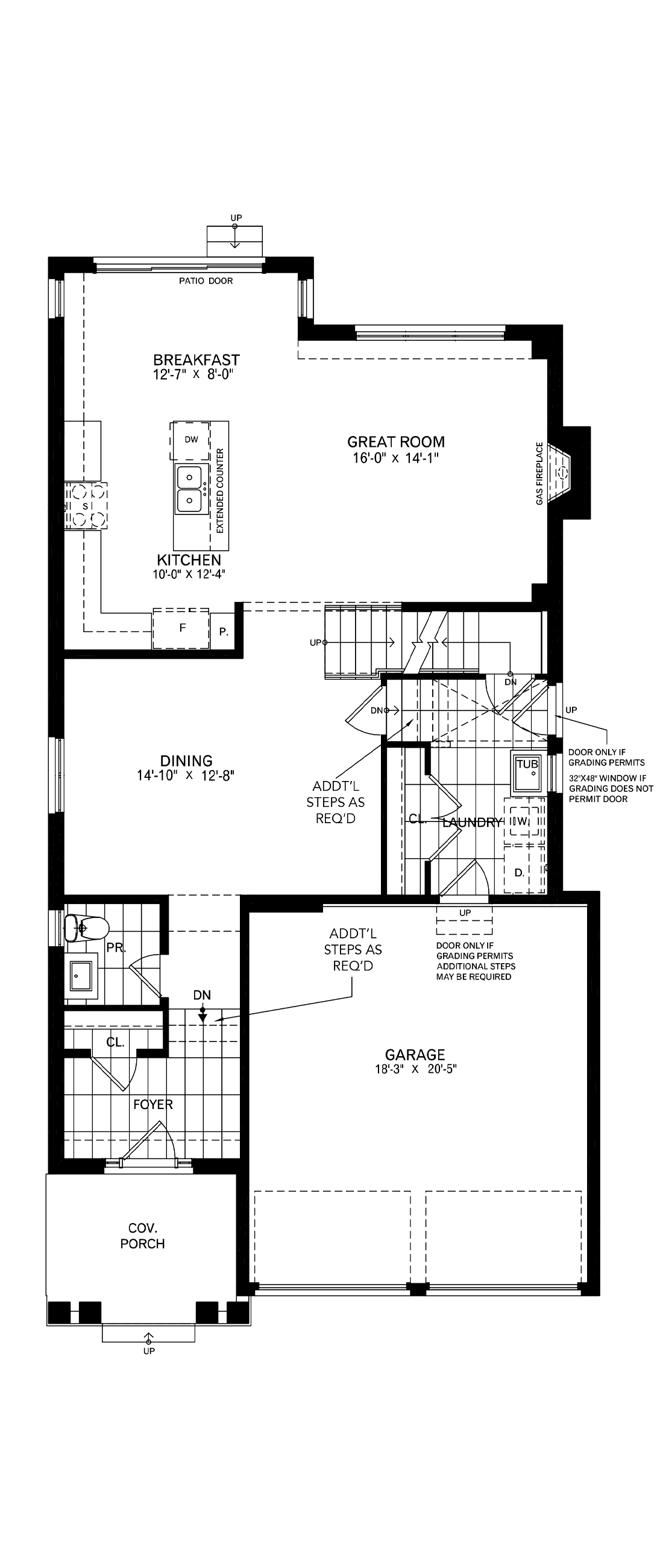Ground Floor Architectural blackline