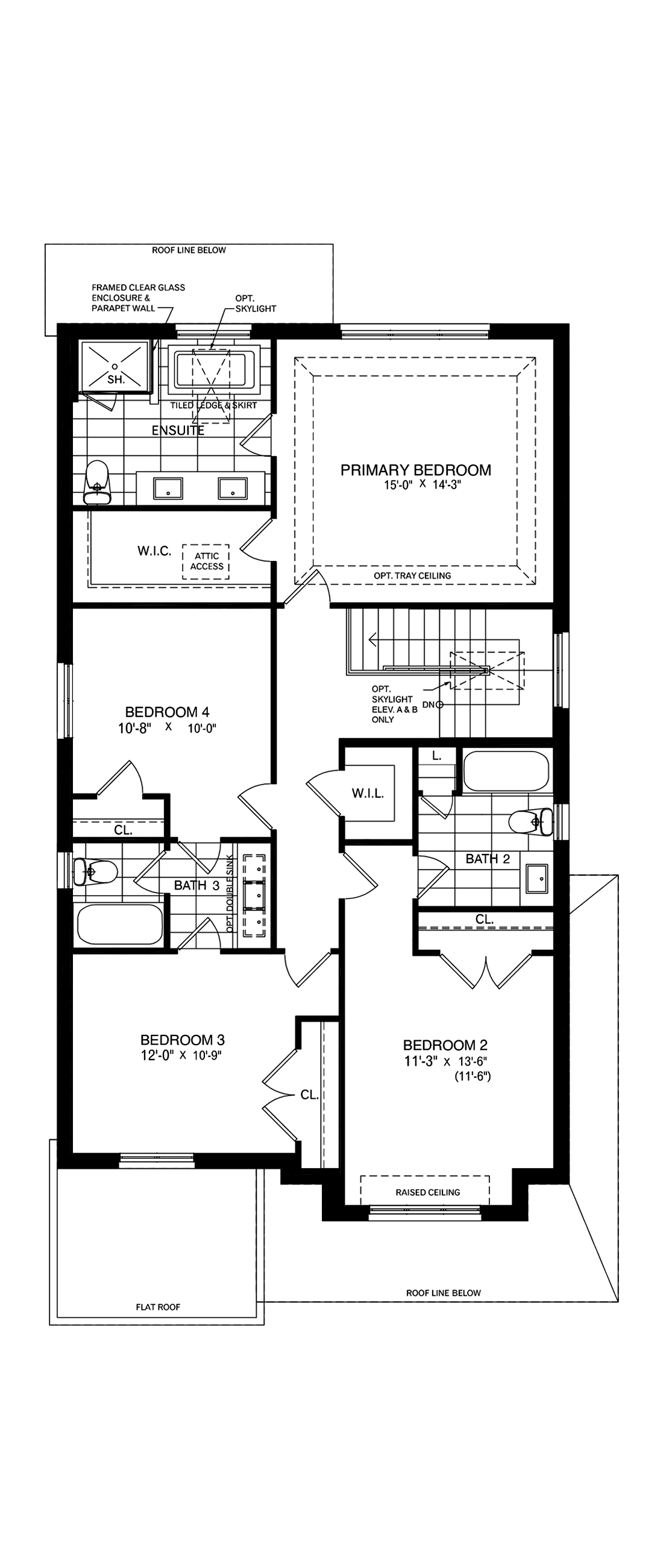Second Floor Architectural blackline