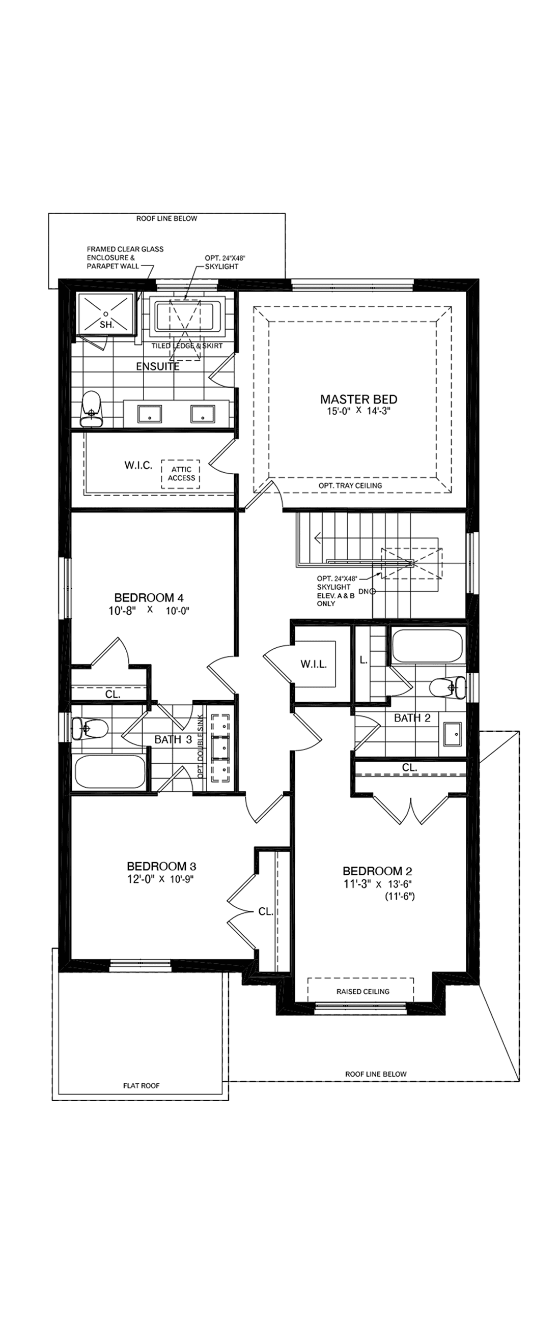 Second Floor Architectural blackline