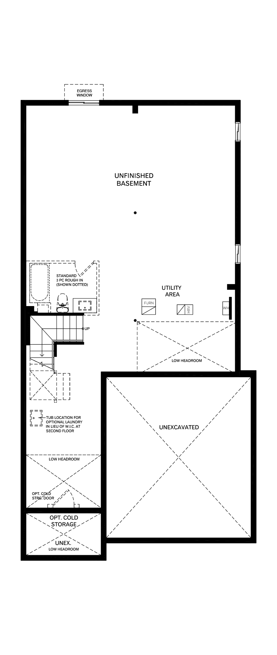 Basement Architectural blackline
