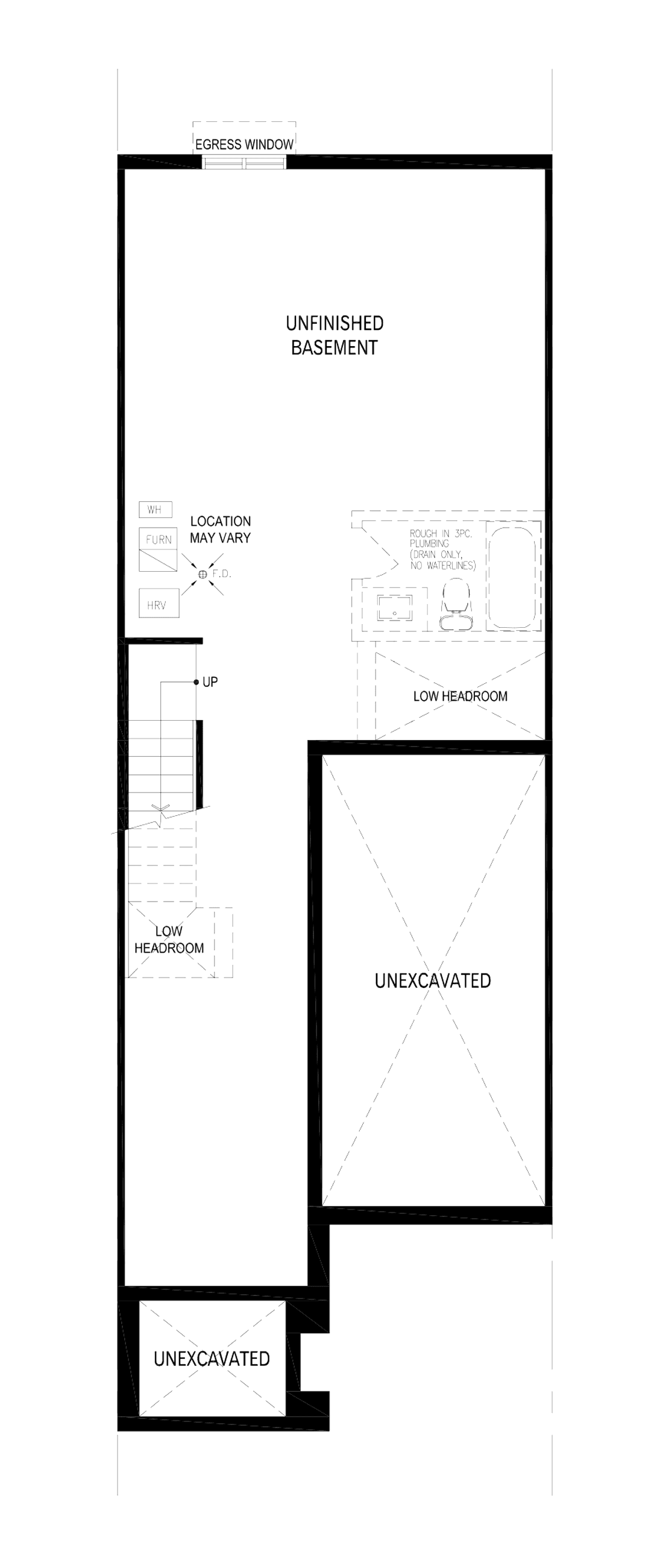 Basement Architectural blackline