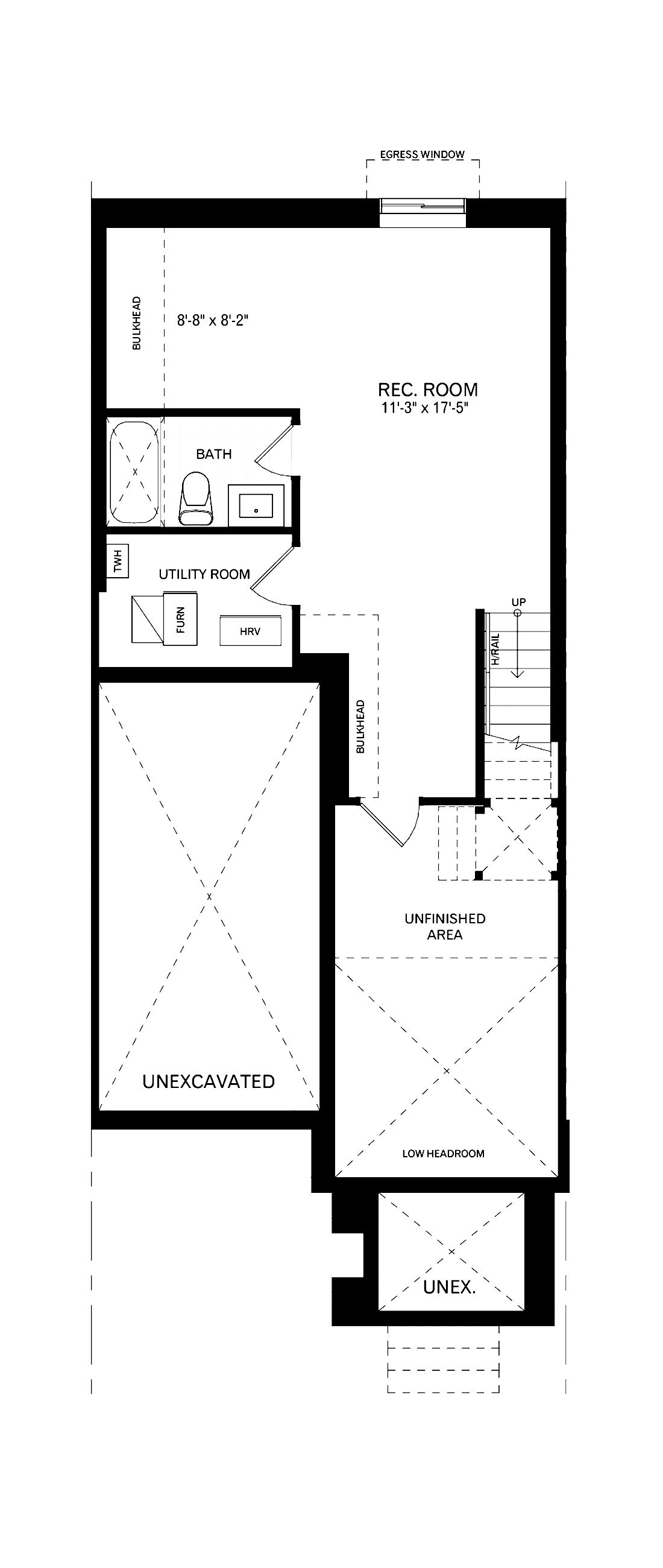 Full House Selection Architectural blackline