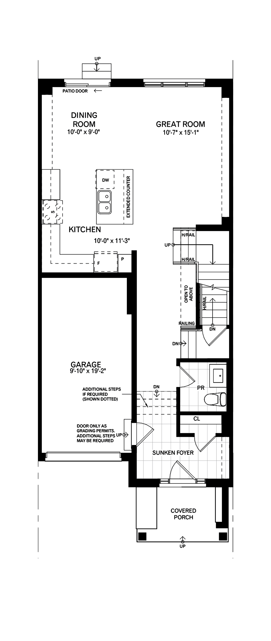 Ground Floor Architectural blackline