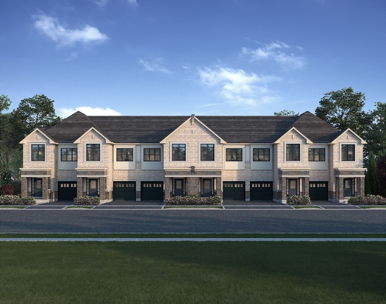 Featured elevation rendering of the The Morrison floorplan