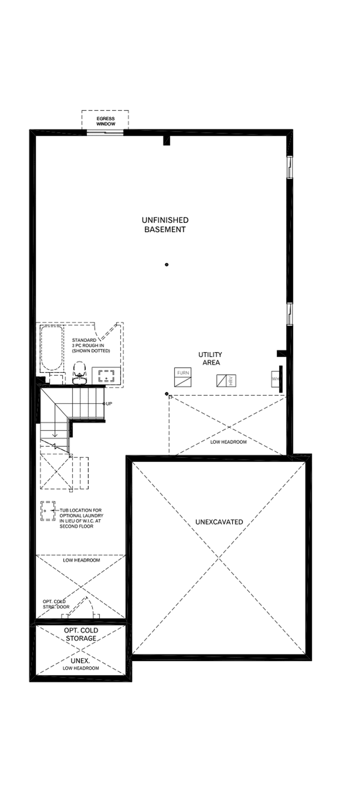 Basement Architectural blackline