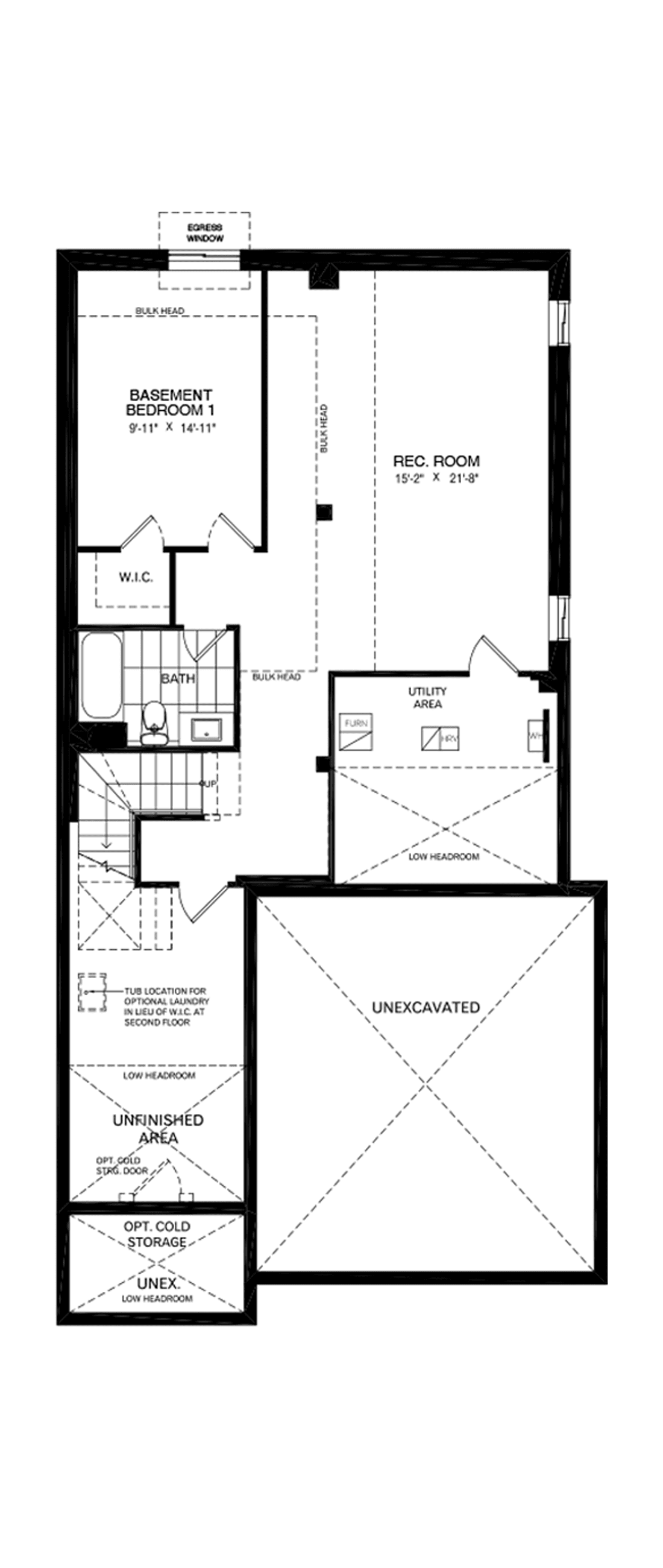Basement - Full House Edition Architectural blackline